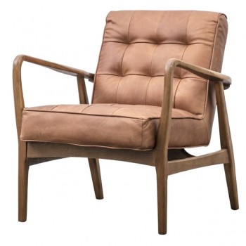 Felix  Square Quilted Lounge Chair