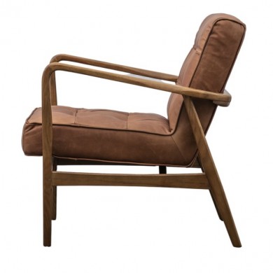 Felix  Square Quilted Lounge Chair