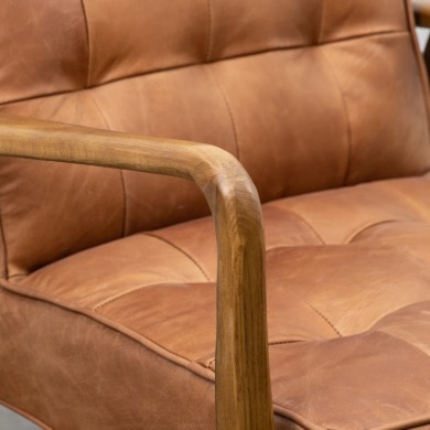 Felix  Square Quilted Lounge Chair
