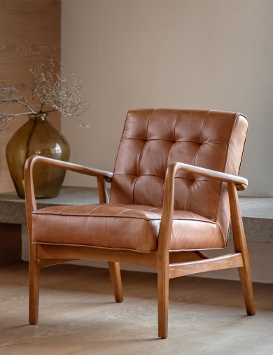 Felix  Square Quilted Lounge Chair