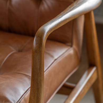 Felix  Square Quilted Lounge Chair