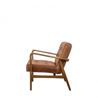 Felix  Square Quilted Lounge Chair