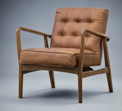 Felix  Square Quilted Lounge Chair