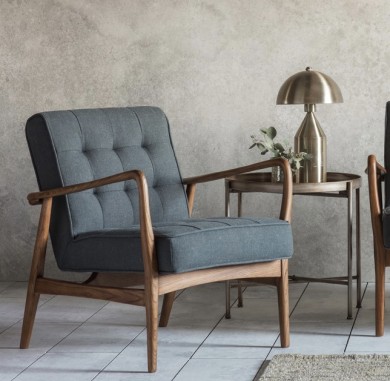 Felix  Square Quilted Lounge Chair