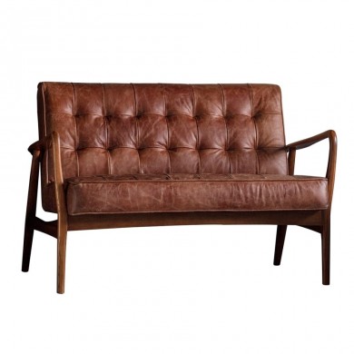 Felix Square Quilted Love Seat