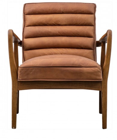 Felix Line Quilted Lounge Chair