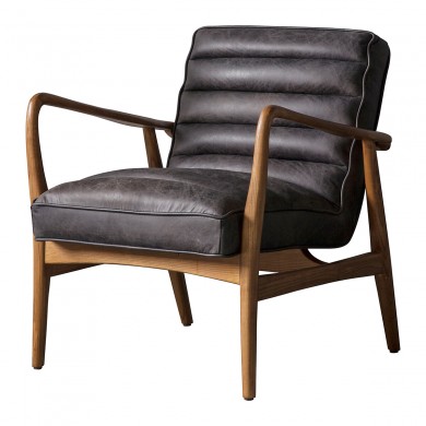 Felix Line Quilted Lounge Chair