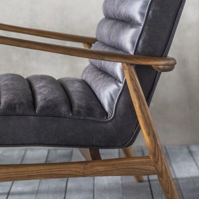Felix Line Quilted Lounge Chair