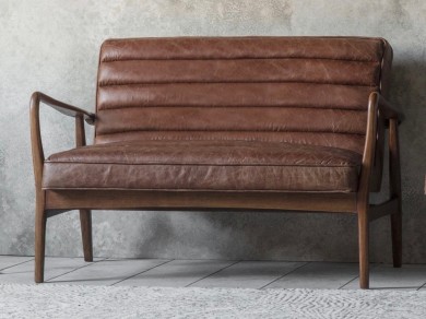 Felix Line Quilted Love Seat