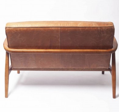 Felix Line Quilted Love Seat