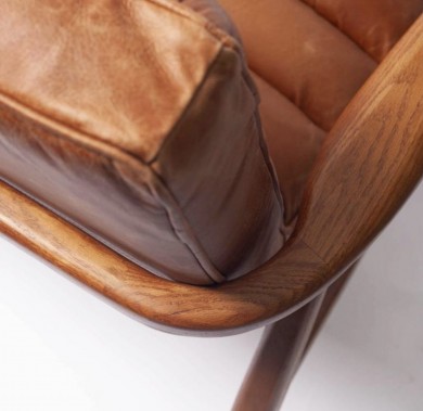 Felix Line Quilted Love Seat
