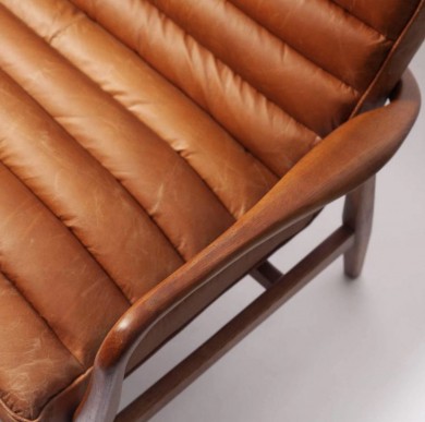 Felix Line Quilted Love Seat