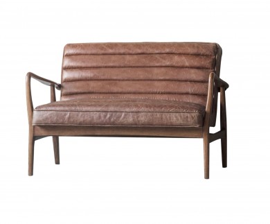Felix Line Quilted Love Seat
