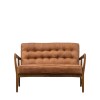 Felix Square Quilted Love Seat