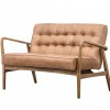 Felix Square Quilted Love Seat