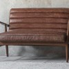 Felix Line Quilted Love Seat