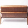 Felix Line Quilted Love Seat