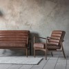 Felix Line Quilted Love Seat