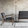 Felix Line Quilted Love Seat