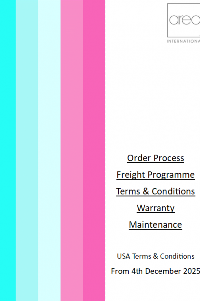 Order Process, Freight Programme, Terms & Conditions, Warranty & Maintenance
